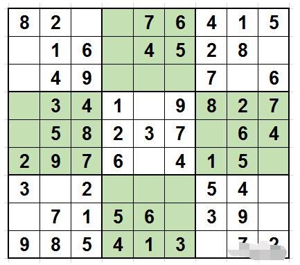 图片[18]-数独九宫格的解题方法和技巧（数独9×9九宫格的口诀）-阿志说钱