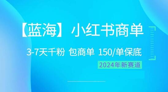 图片[1]-2024年小红书商单蓝海项目：简易操作，快速积累千粉，强势掘金！-阿志说钱