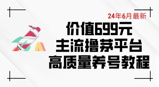 图片[1]-6月全新发布，价值699元的主流茅台抢购平台，精品养号及快速下车全攻略-阿志说钱