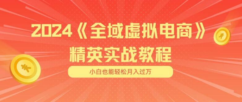 图片[1]-小白也能掌握的全域虚拟电商项目，无水印完整教程+详细交付手册-阿志说钱