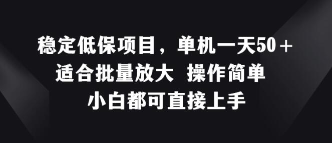 图片[1]-0基础也能做，单机日入50+的低风险项目，批量操作更赚钱，轻松上手-阿志说钱