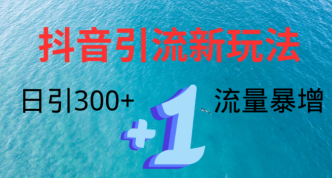 图片[1]-【高效创业秘籍】抖音工具号引流大法4.0，日增300+精准创业粉，新手友好策略解析-阿志说钱