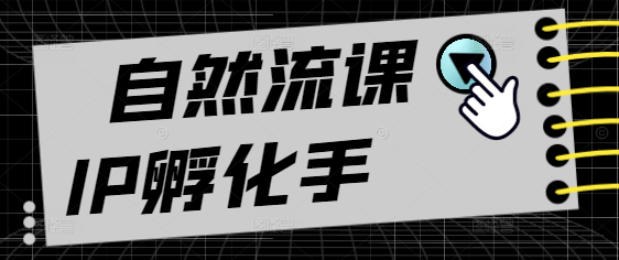 图片[1]-解锁自然流量秘诀，实战IP孵化课程，助力品牌快速增长！-阿志说钱