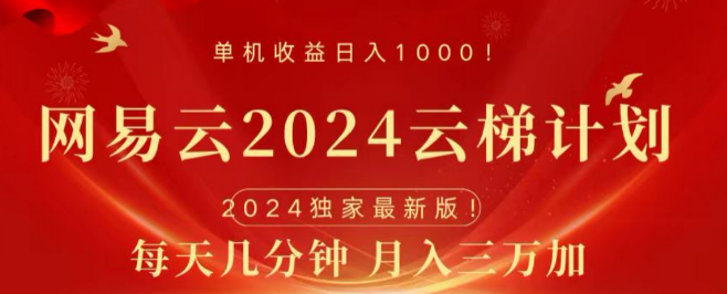 图片[1]-2024网易云音乐项目攻略，每日三分钟操作，月入三万+实战分享！-阿志说钱