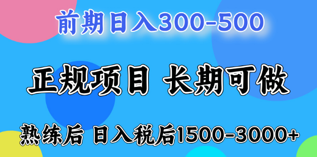 图片[1]-前期日收益破500+，后期稳定日入2000+，揭秘高效盈利策略！-阿志说钱