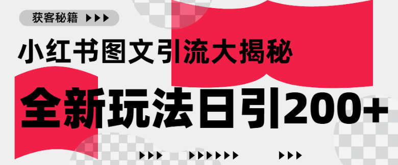 图片[1]-小红书图文引流秘籍，一张图片解锁百万流量，每日稳定吸引200+创业粉丝-阿志说钱