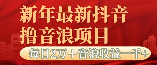 图片[1]-抖音音浪掘金项目揭秘，每日轻松获取2万+音浪，高收益可达1000+！-阿志说钱